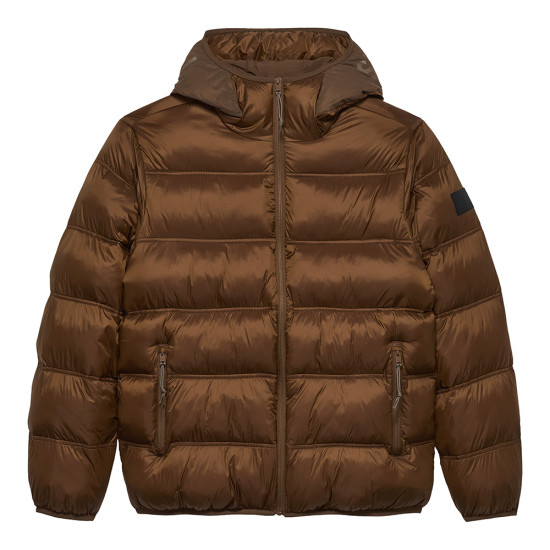 Tommy Hilfiger Ανδρικό μπουφάν Tonal Logo Hooded Puffer Jacket